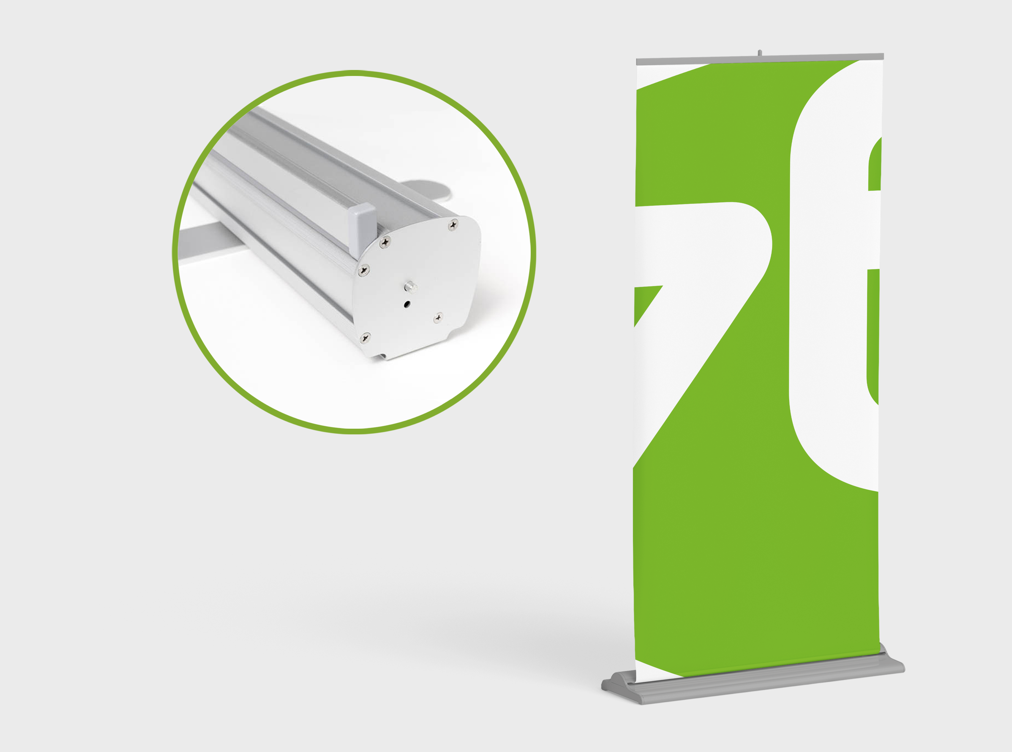 Rollup Basic Komplettsystem 1000 mm